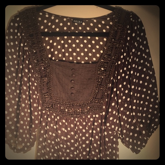 Akira polka dot tunic - Picture 1 of 6